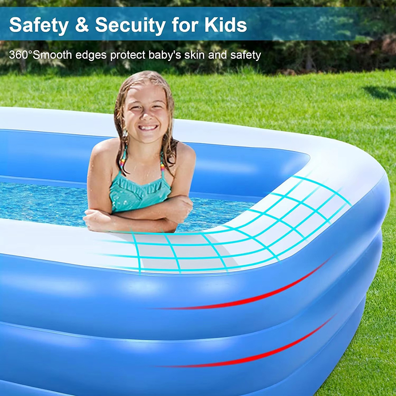 Rectangular Deep Blow up Pool