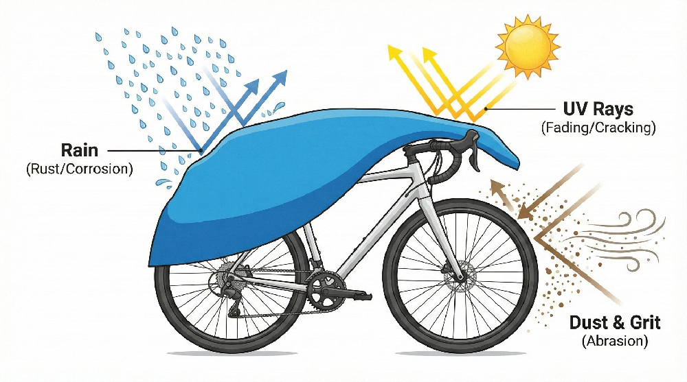 Waterproof Bicycle Cover Guide: Heavy-Duty Protection