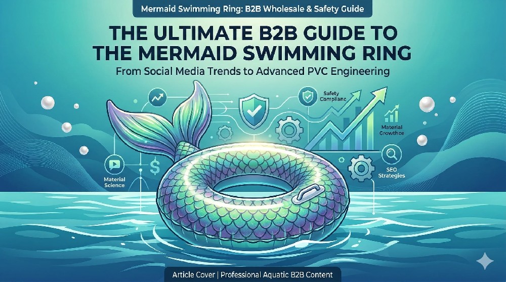 Mermaid Swimming Ring: B2B Wholesale & Safety Guide