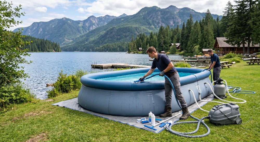 The Ultimate B2B Sourcing Guide to Cleaning and Disinfecting Inflatable Pools: Materials, Specs, and ROI
