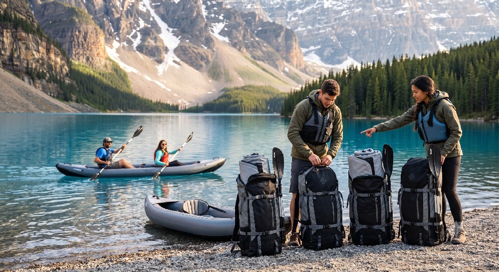 Deflation Efficiency: Optimizing Transport and Off-Season Storage for Portable Kayaks
