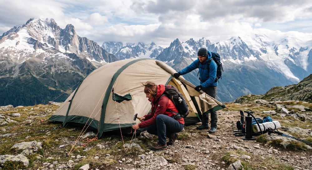 Built for Extremes: Puncture Resistance and UV Durability of High-Wind Tent Pitching Techniques