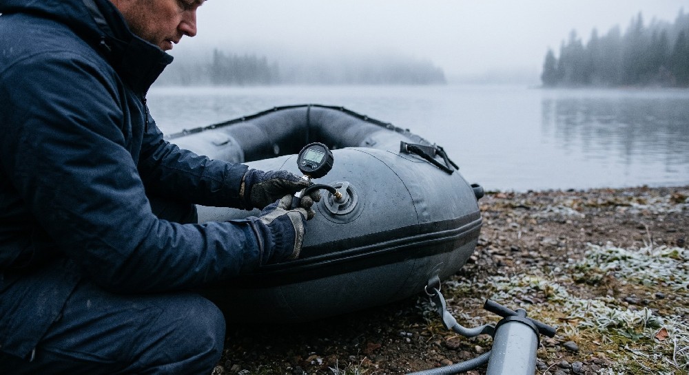 Inflatable Boat Pressure Loss in Cold Water: Causes & Corrective Action
