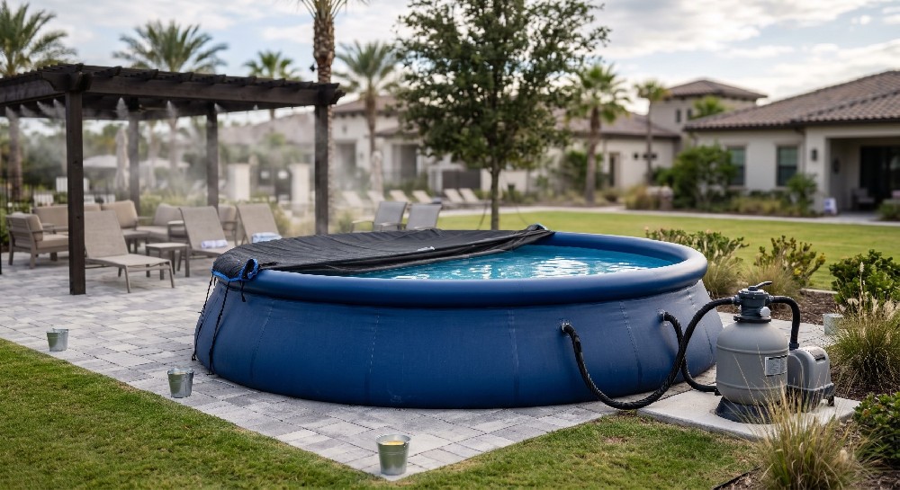 How to Keep Bugs and Mosquitoes Away from Your Backyard Inflatable Pool