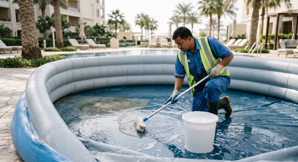 How to Prevent Inflatable Pool Bottoms from Getting Slippery: A Commercial Buyer’s Guide