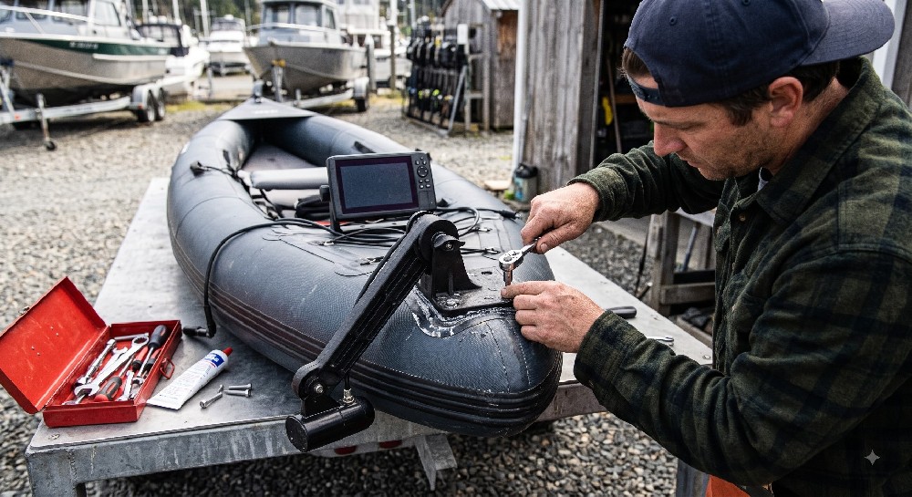How to Mount a Fish Finder Transducer on an Inflatable Kayak: Transducer Deployment, Interference Prevention & Signal Integrity