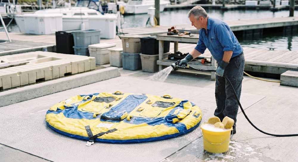 How to Clean Saltwater Crystals off Inflatable Boat Accessories: A Commercial Maintenance Protocol