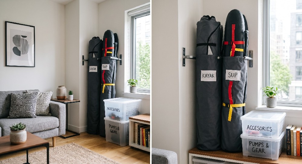 How to Store Inflatable Water Toys in Small Apartments: Space-Saving Systems & Damage Prevention