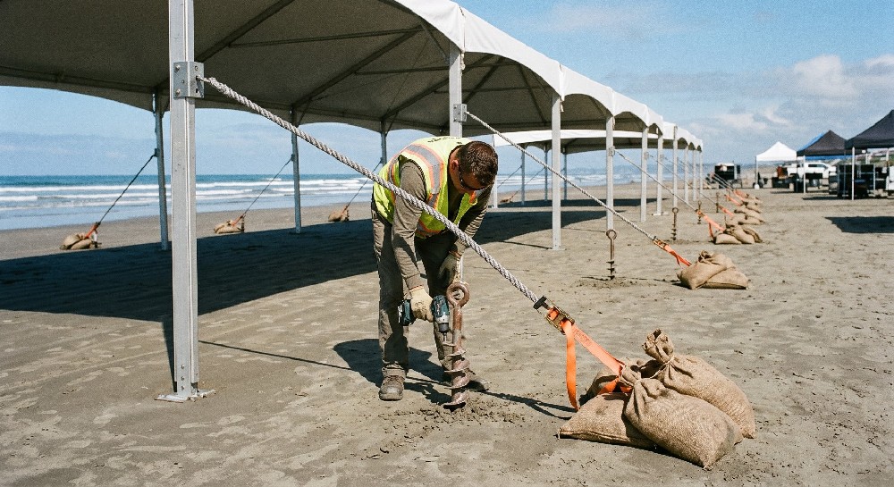 Best Ways to Secure Tent Guylines in Loose Sand or Snow: A Commercial Specification Guide