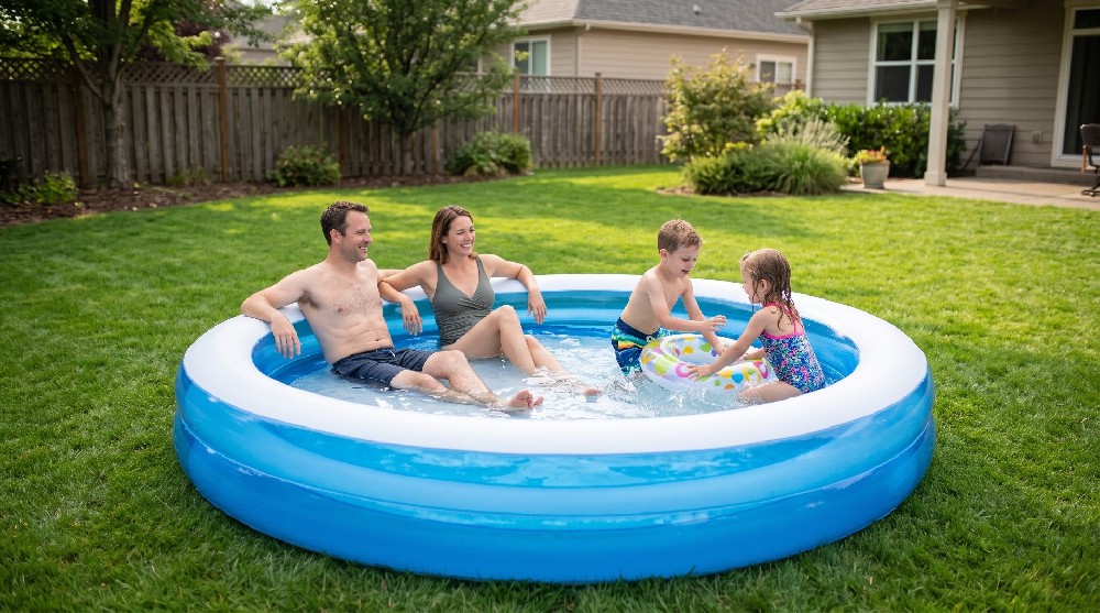 How to Choose the Right Inflatable Pool Size for a Family of Four